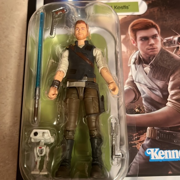 New STAR WARS The Vintage Collection Cal Kestis Toy, 3.75-Inch-Scale Jedi: - Picture 2 of 3